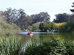 Stow Lake at Golden Gate Park